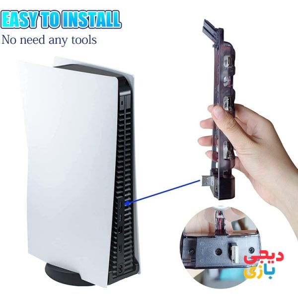 فن Dobe RGB برای پلی استیشن 5 فت