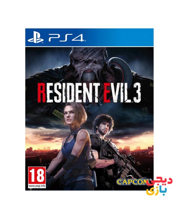 بازی اویل 3 ریمیک برای پلی استیشن Resident Evil 3 PS4
